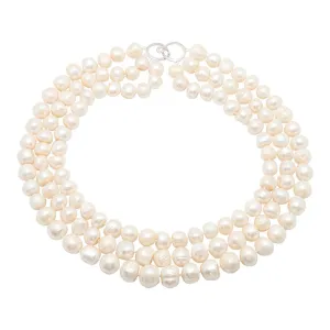 102-01 | WHITE BAM BAM TRIPLE STRAND