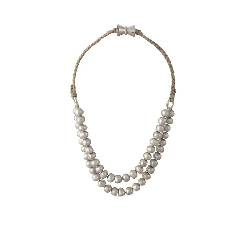 118-07-07 | BOMBAY NECKLACE (GRAY/GRAY)