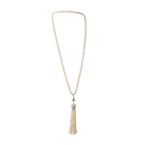 119-01 | GATSBY SINGLE TASSEL NECKLACE