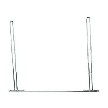 21" X 24" Mud Flap Hold Down Anti-Sail - Chrome | F247594