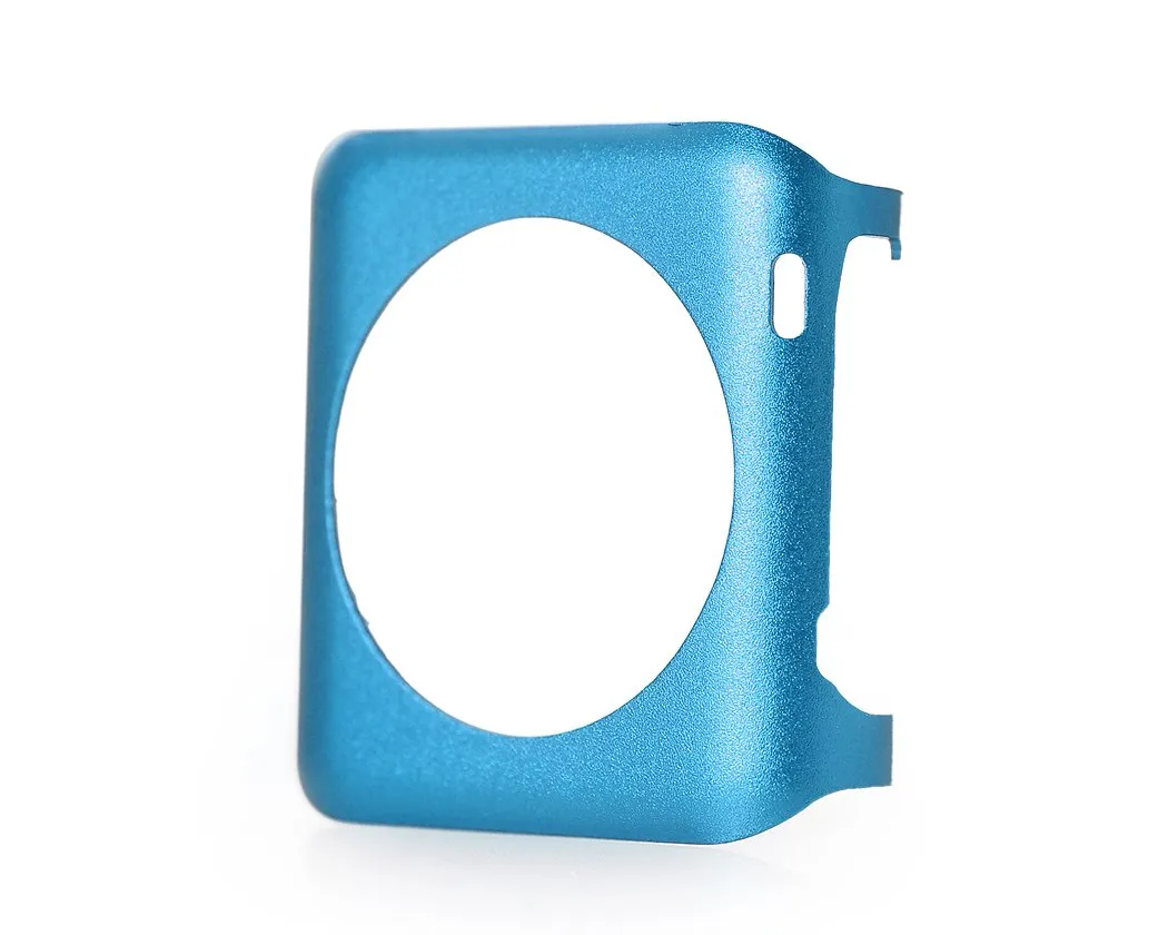 38mm Apple Watch Aluminium Alloy Protective Case iWatch Cover - Blue