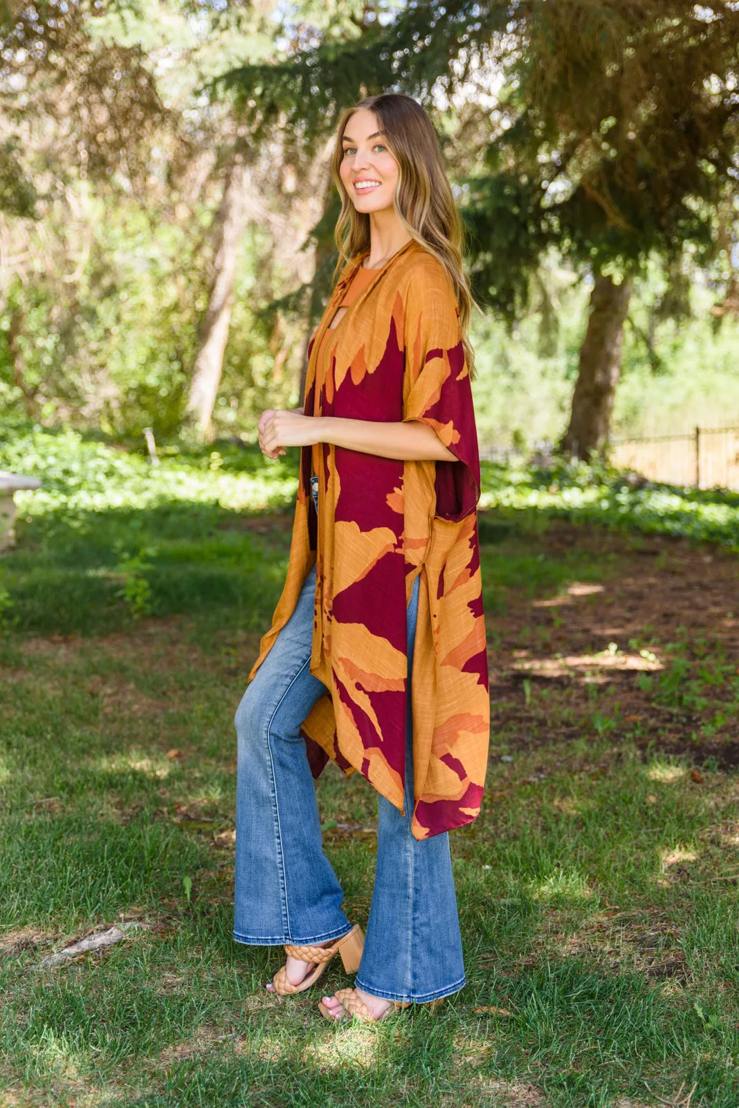 Autumn Breeze Kimono