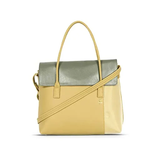 Baggit Women's Satchel Handbag - M2 (Yellow)