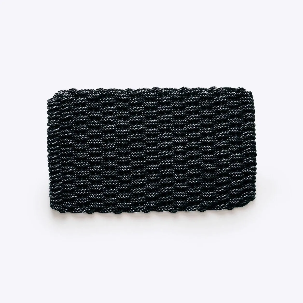 Black Rope Door Mat