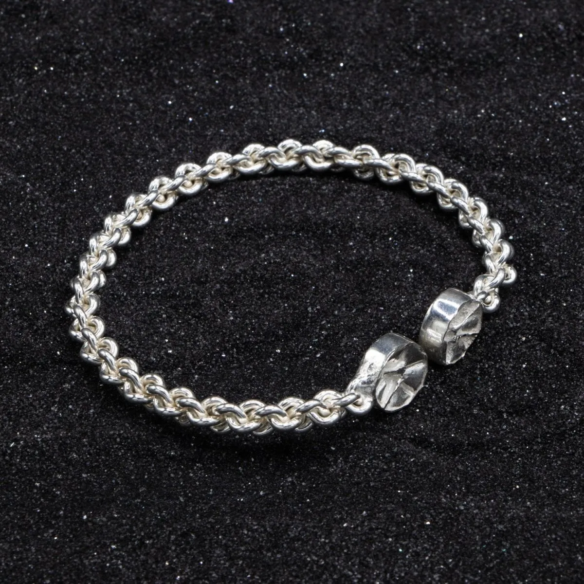 Braided Flexible Steel Pan Bangle