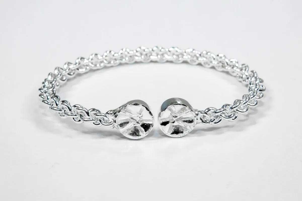 Braided Flexible Steel Pan Bangle