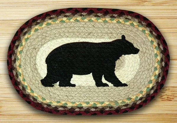 Cabin Bear Printed Swatch