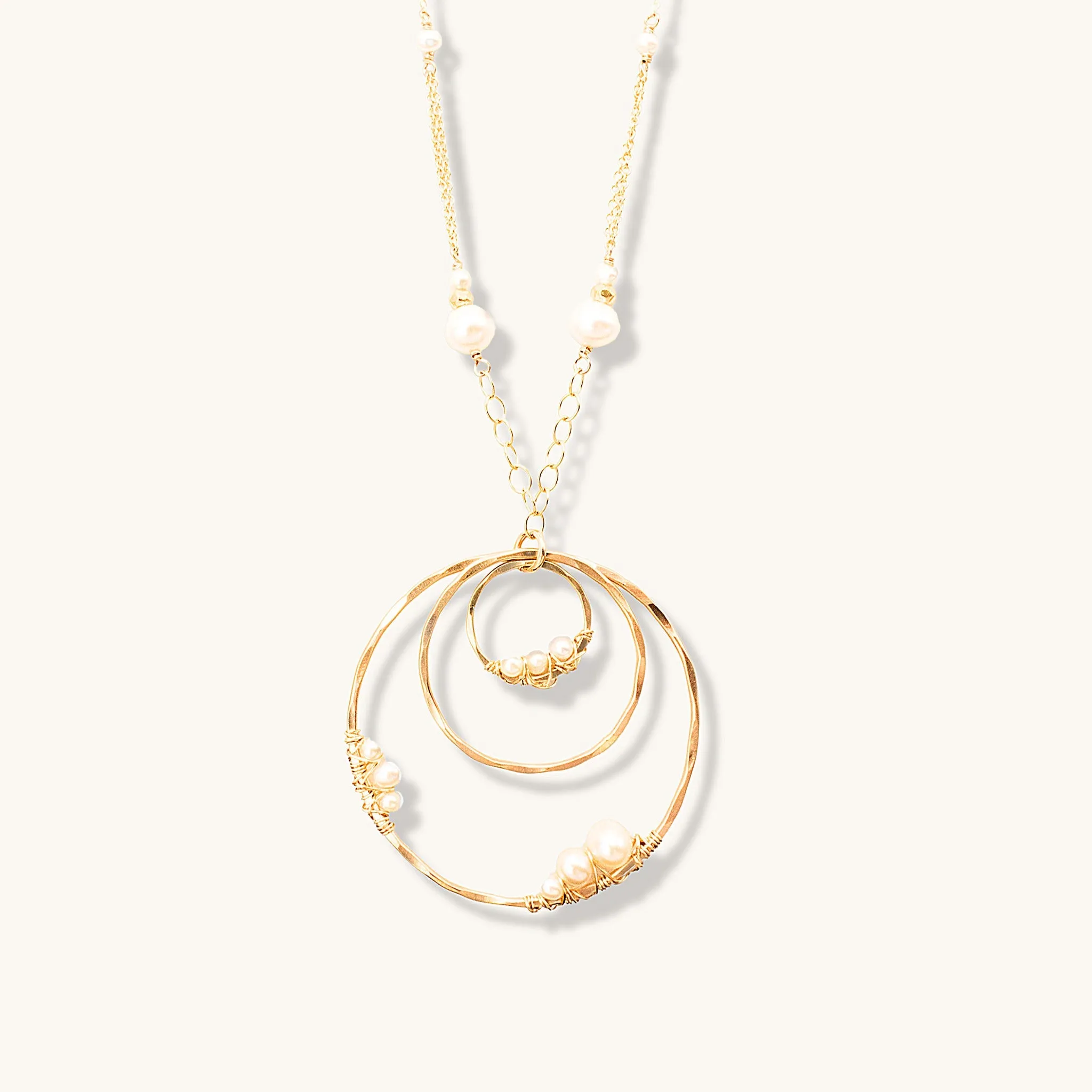 Celestial Circles Necklace