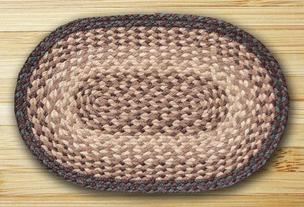 Chocolate/Natural Jute Placemat