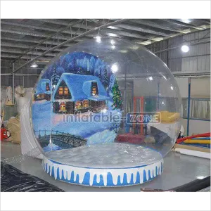 Christmas Inflatable Snow Globe Inflatable Photo Booth