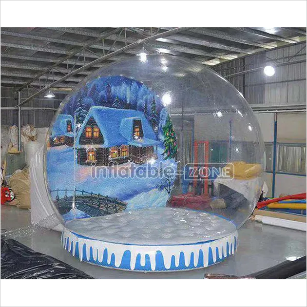 Christmas Inflatable Snow Globe Inflatable Photo Booth