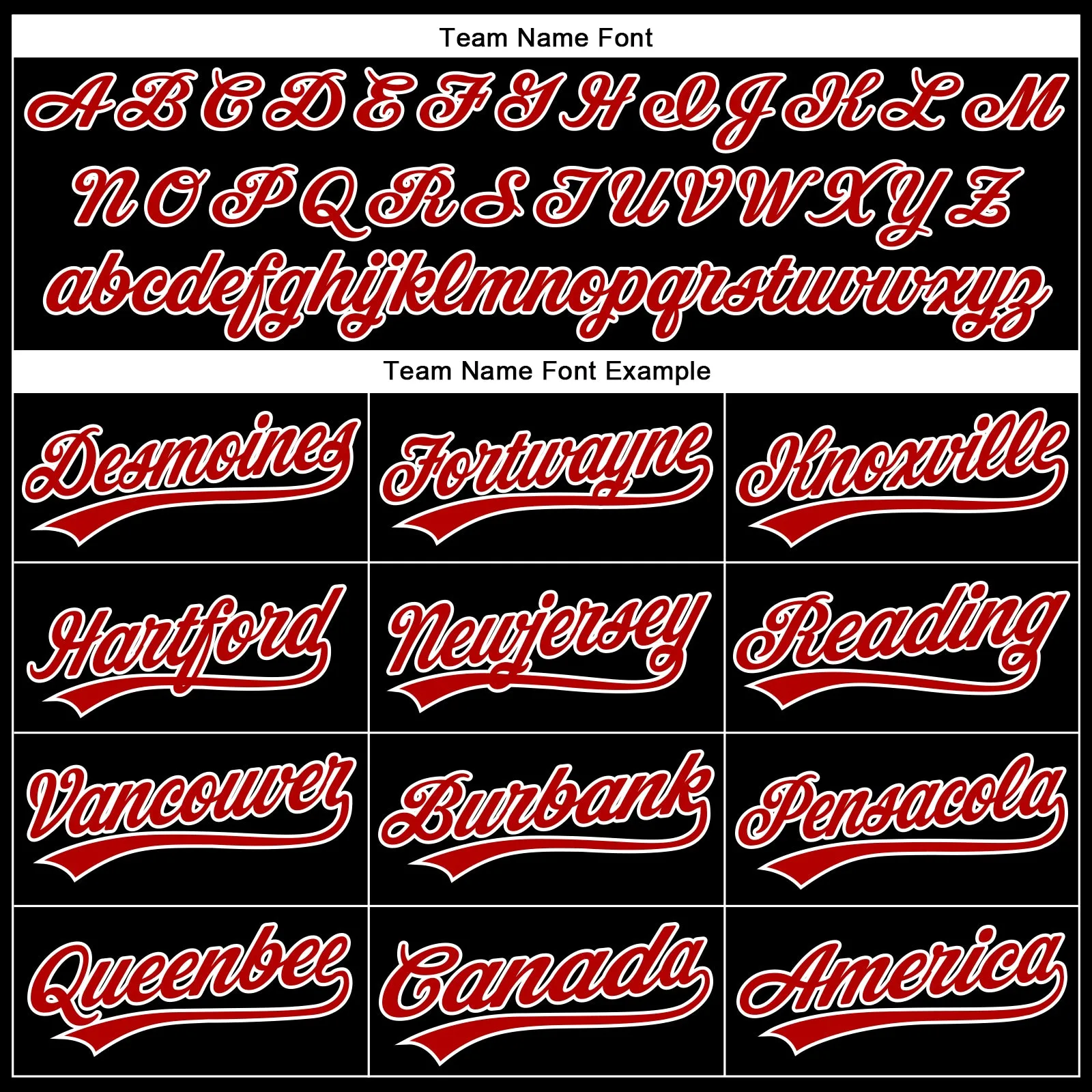 Custom Black Red-White 3D Pattern Design Gothic Style Authentic Baseball Jersey