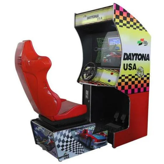 Daytona USA Sit Down Car Racing Machine - 100  Games