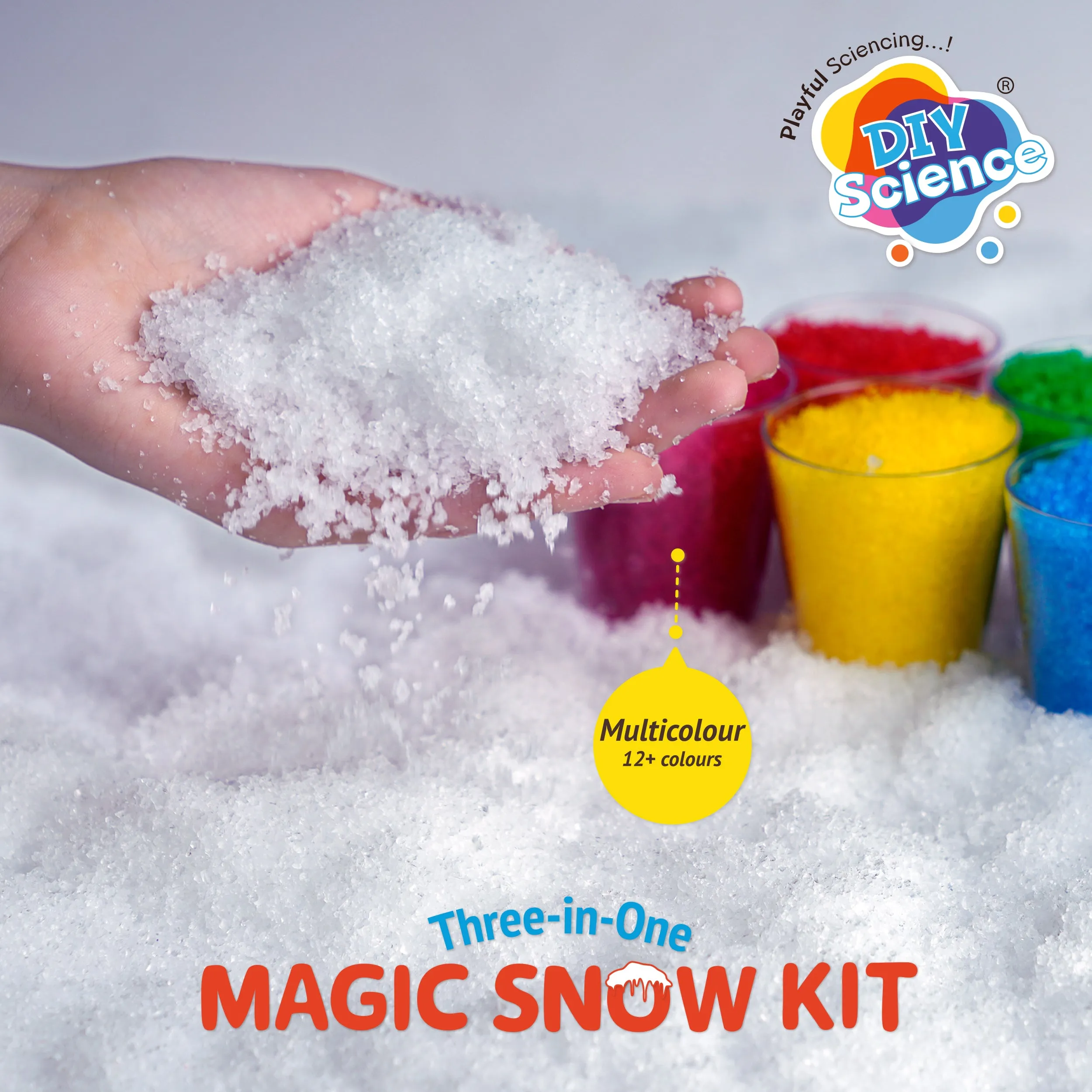 Diy Science Three in One Magic Snow Kit (Grow Instantly to 2500%)