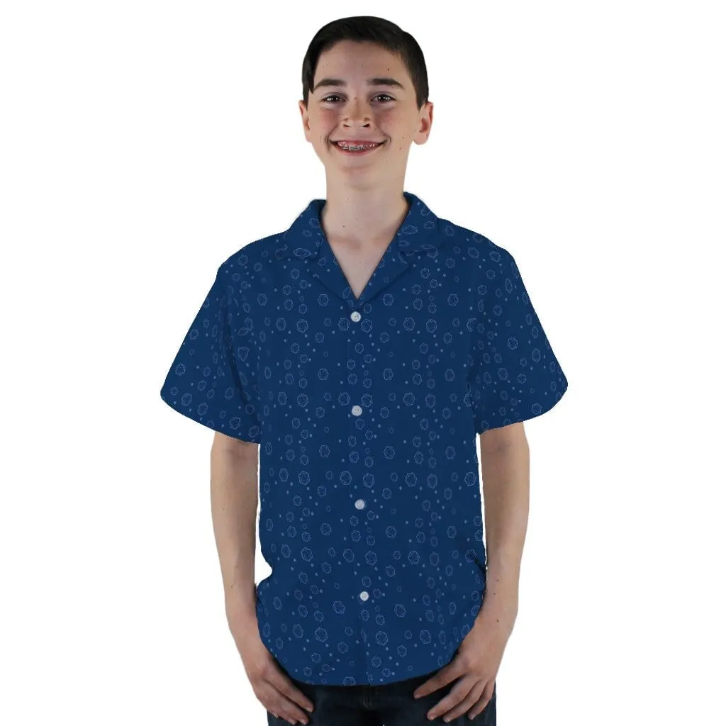 Dnd Dice Bubbles Youth Hawaiian Shirt