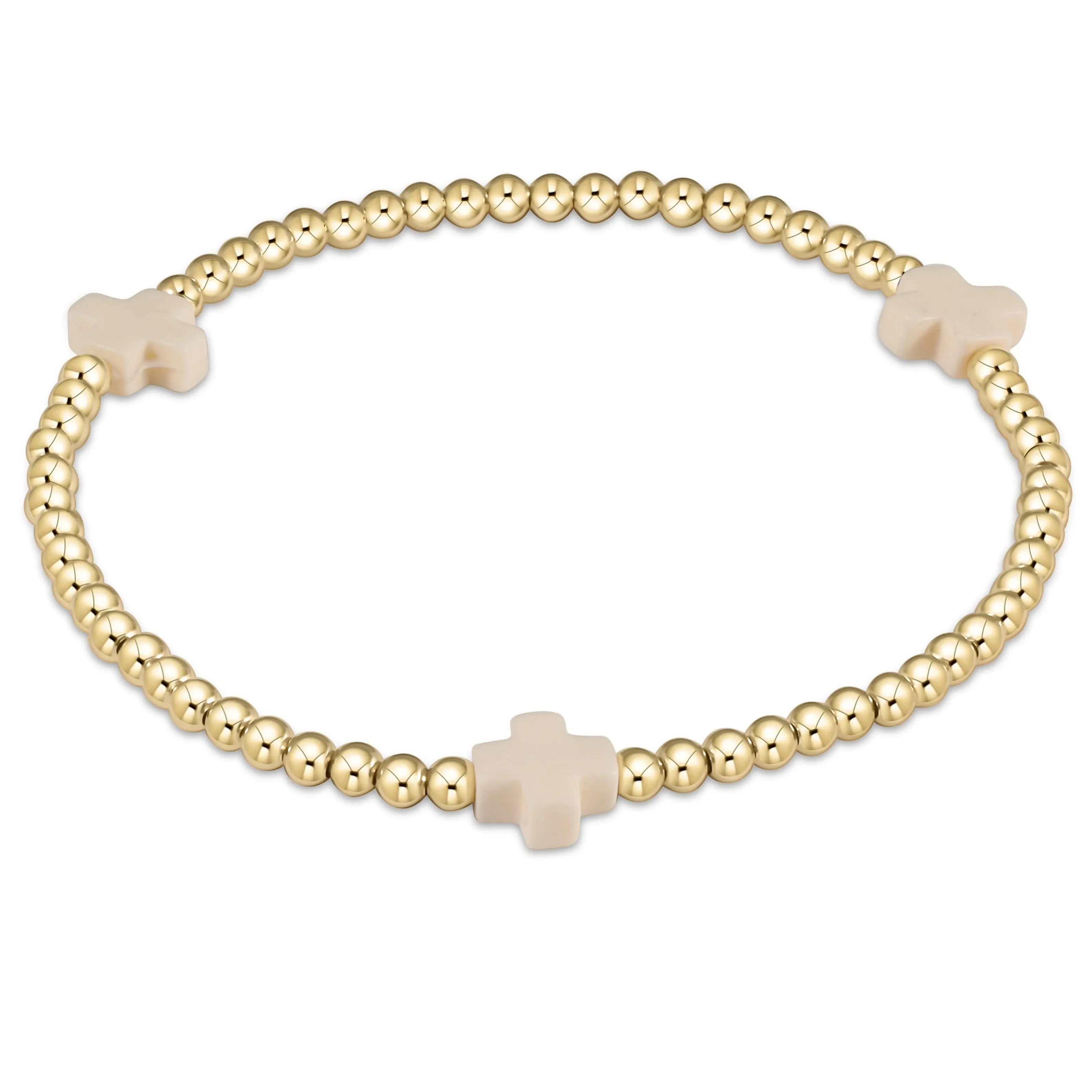 eGirl Signature Cross 3mm Bracelet