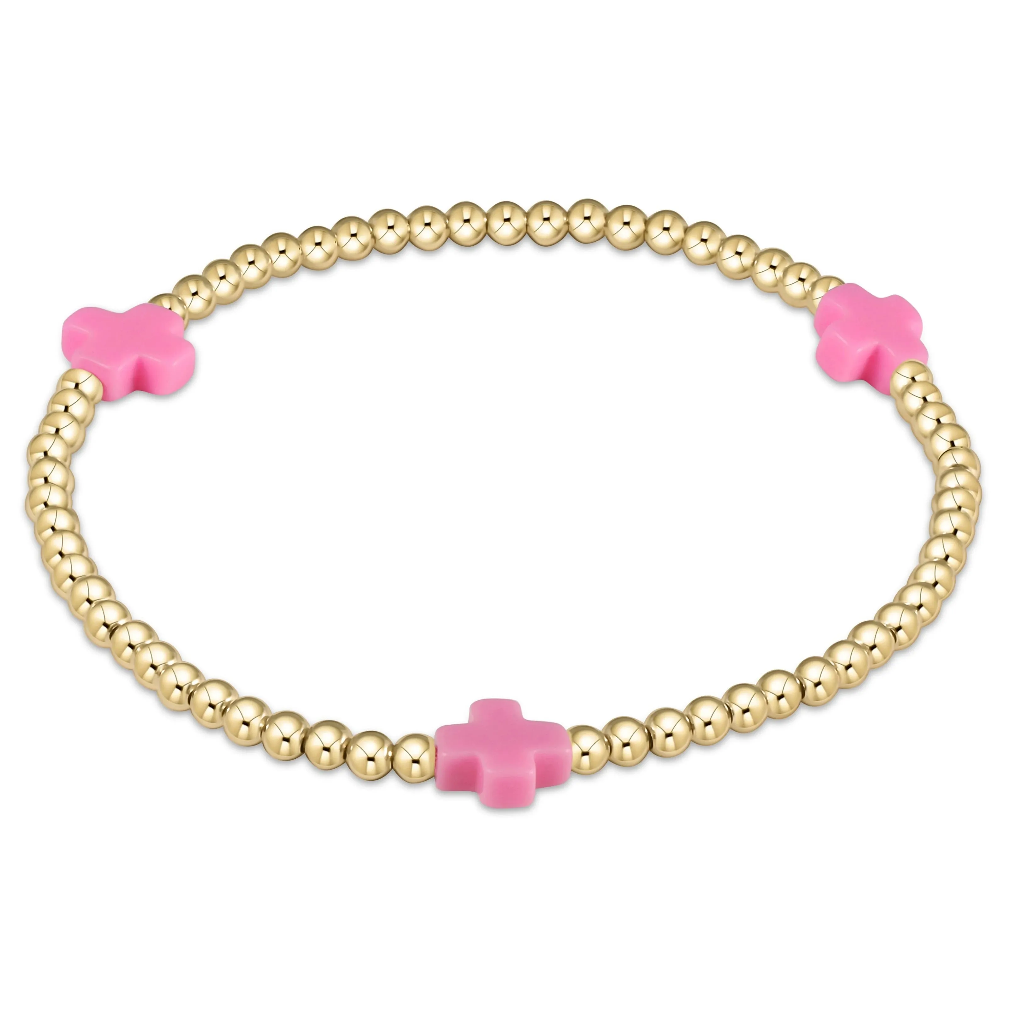 eGirl Signature Cross 3mm Bracelet