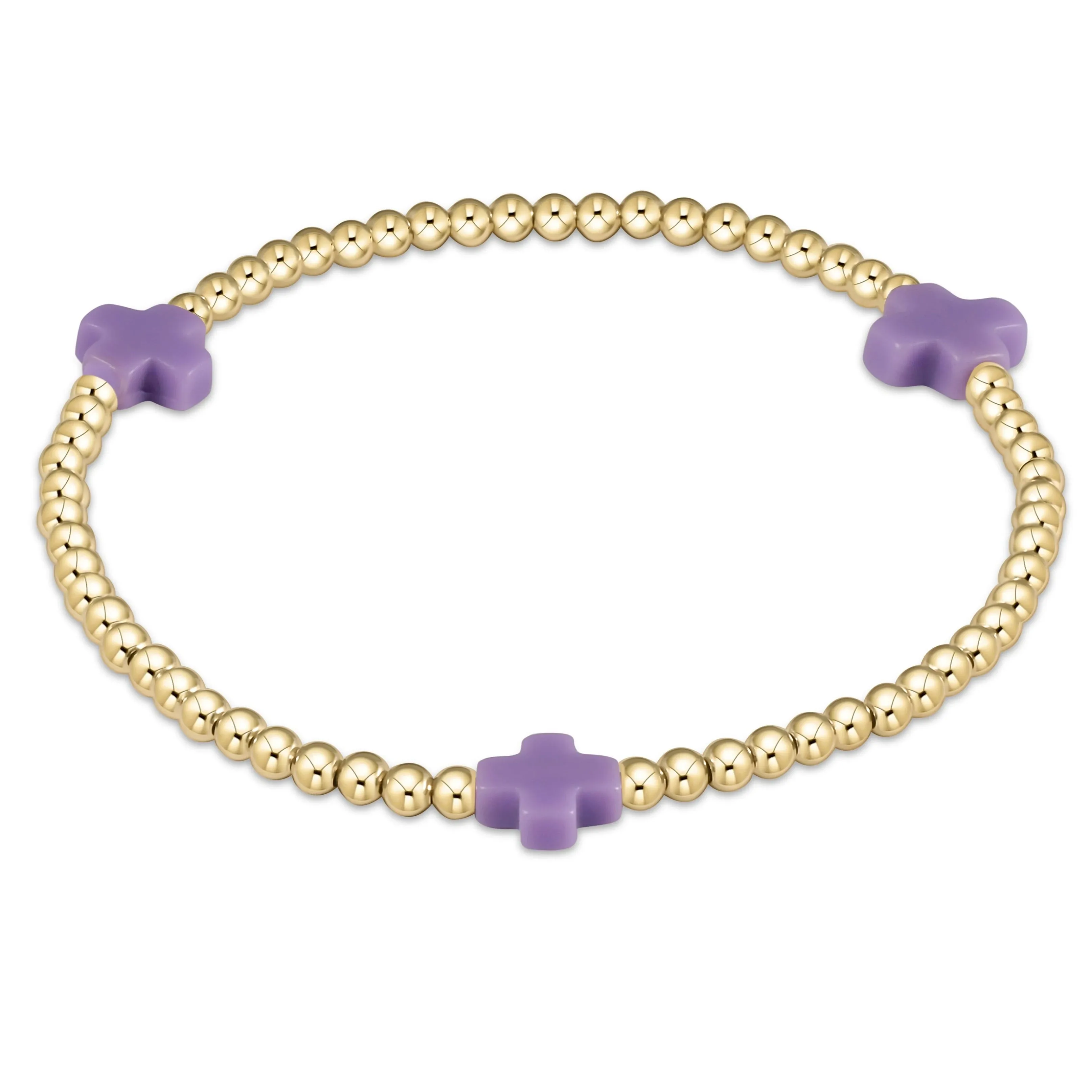 eGirl Signature Cross 3mm Bracelet