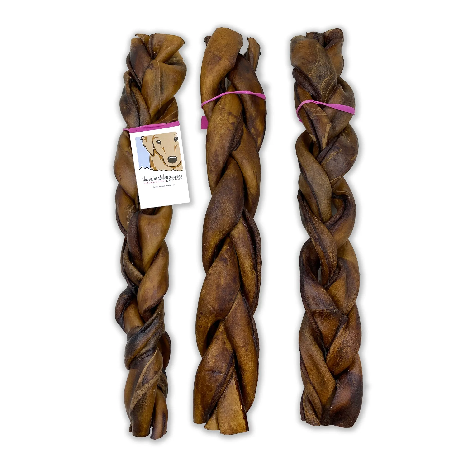 Jumbo Braided Collagen Sticks