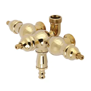 Kingston Brass Aqua Vintage Down Spout Tub Faucet Body Only