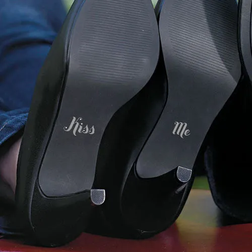 Kiss Me "Shoe Talk" Stick on Decals for Shoes