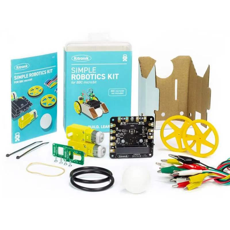 Kitronik Simple Robotics Kit for the BBC micro:bit - Single Pack