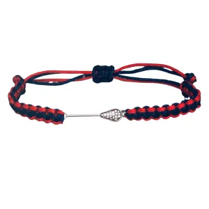 Lacrosse Multi Color Adjustable Rope Bracelet