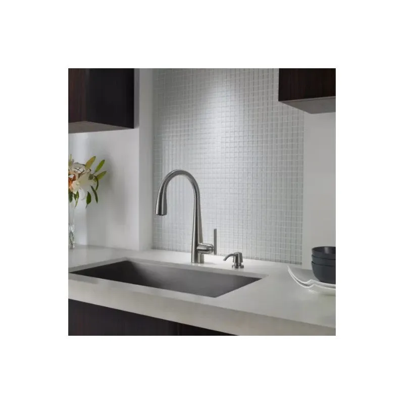 Lita Pull-Down Kitchen Faucet with Soap Dispenser