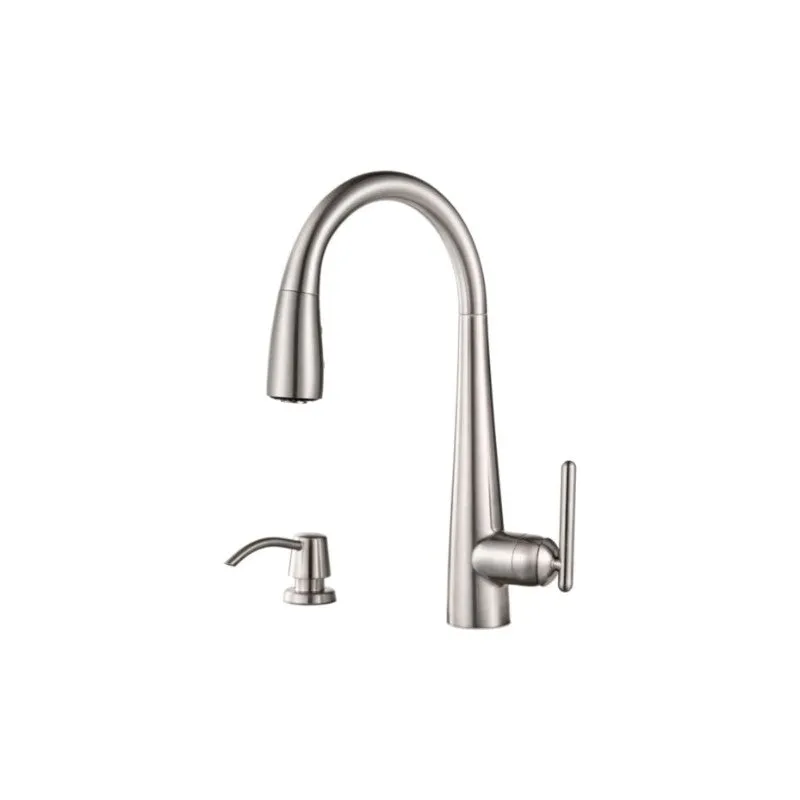 Lita Pull-Down Kitchen Faucet with Soap Dispenser