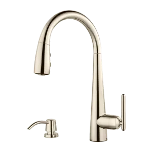 Lita Pull-Down Kitchen Faucet with Soap Dispenser