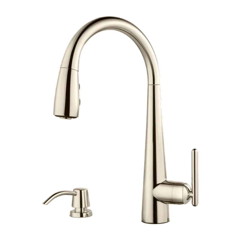 Lita Pull-Down Kitchen Faucet with Soap Dispenser