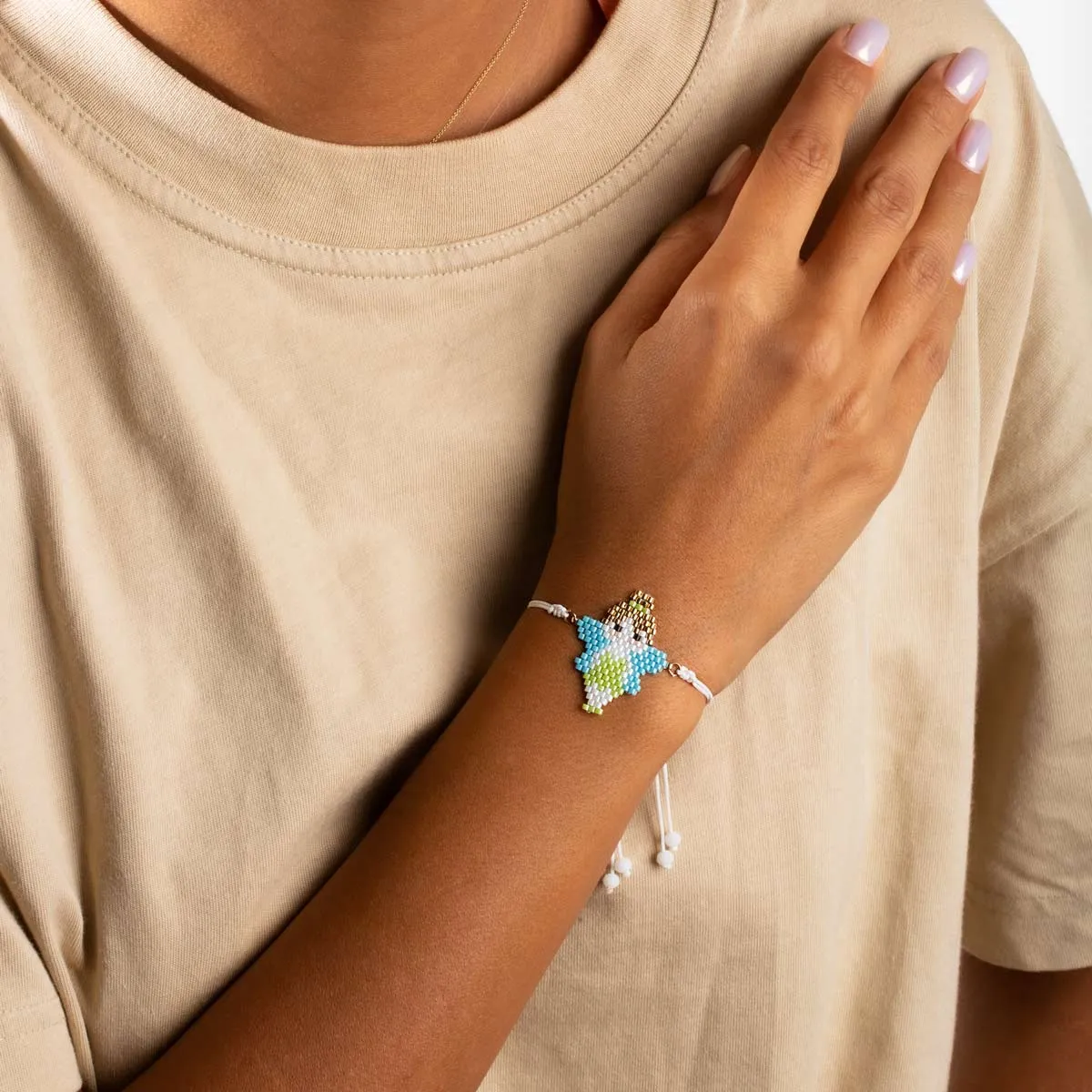 Little Girl Beaded Bracelet