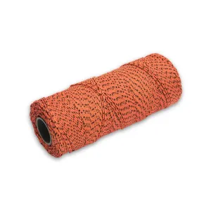 Marshalltown 10265 Bonded Mason's Line 500' Orange and Black, Size 18 6" Core ML614