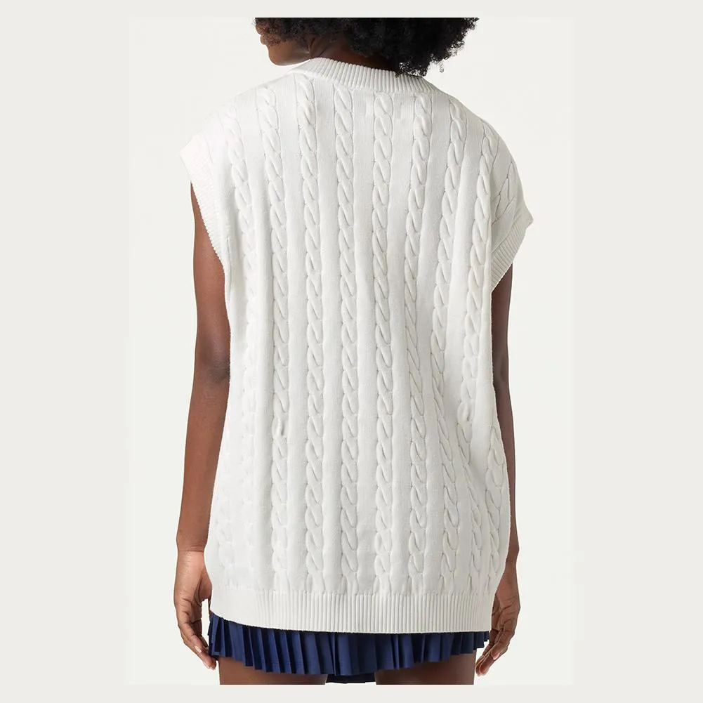 Mens Baseline Cable Knit Tennis Vest