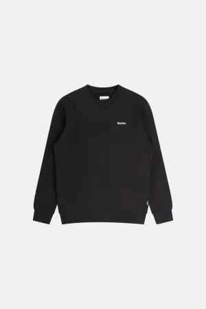 Men's Brand Fleece Crew - Black