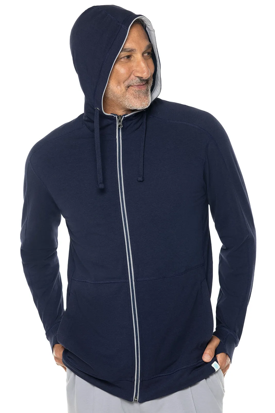 Men's LumaLeo Zip-Up Hoodie  |  Navy