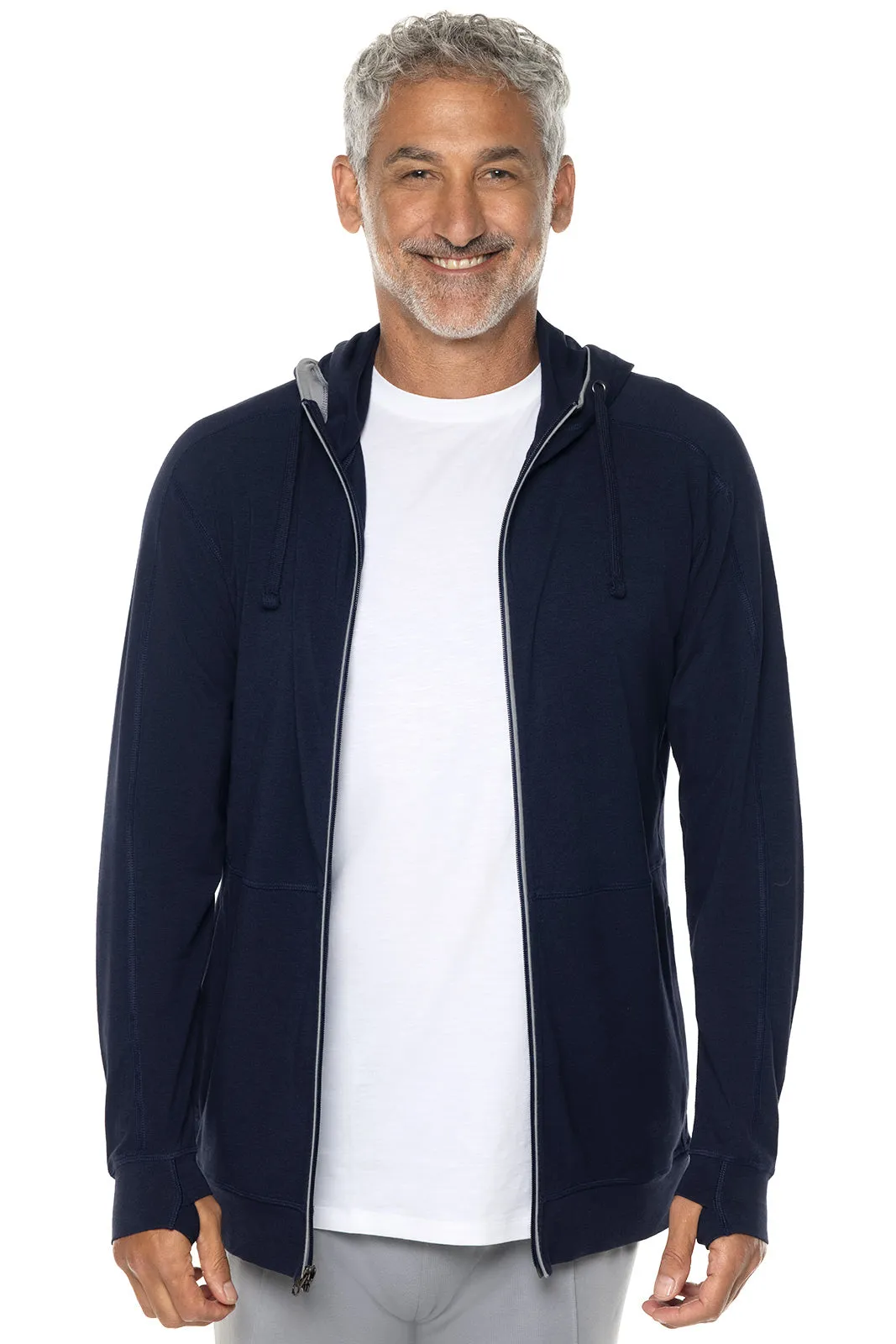 Men's LumaLeo Zip-Up Hoodie  |  Navy