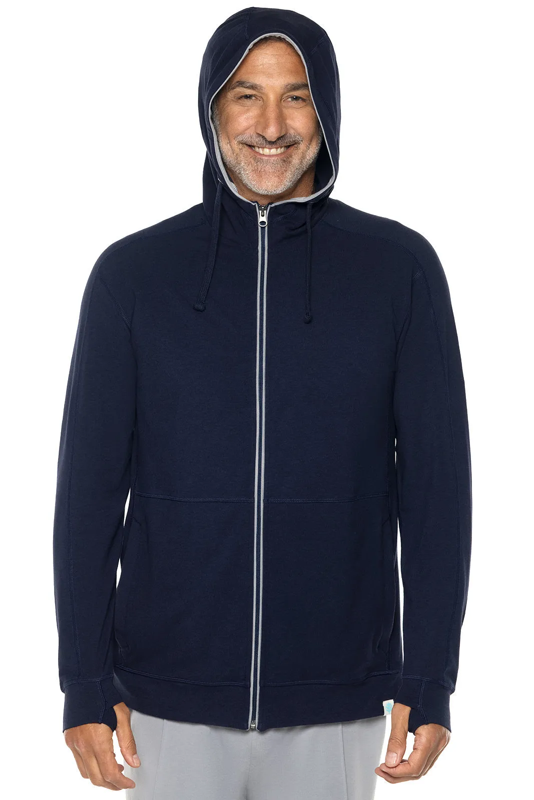 Men's LumaLeo Zip-Up Hoodie  |  Navy