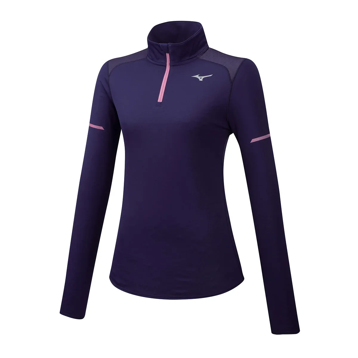 Mizuno Womens Alpha Long Sleeve Half Zip