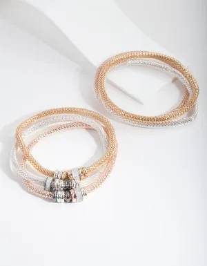 Multi Stretch Bangle 6-Pack