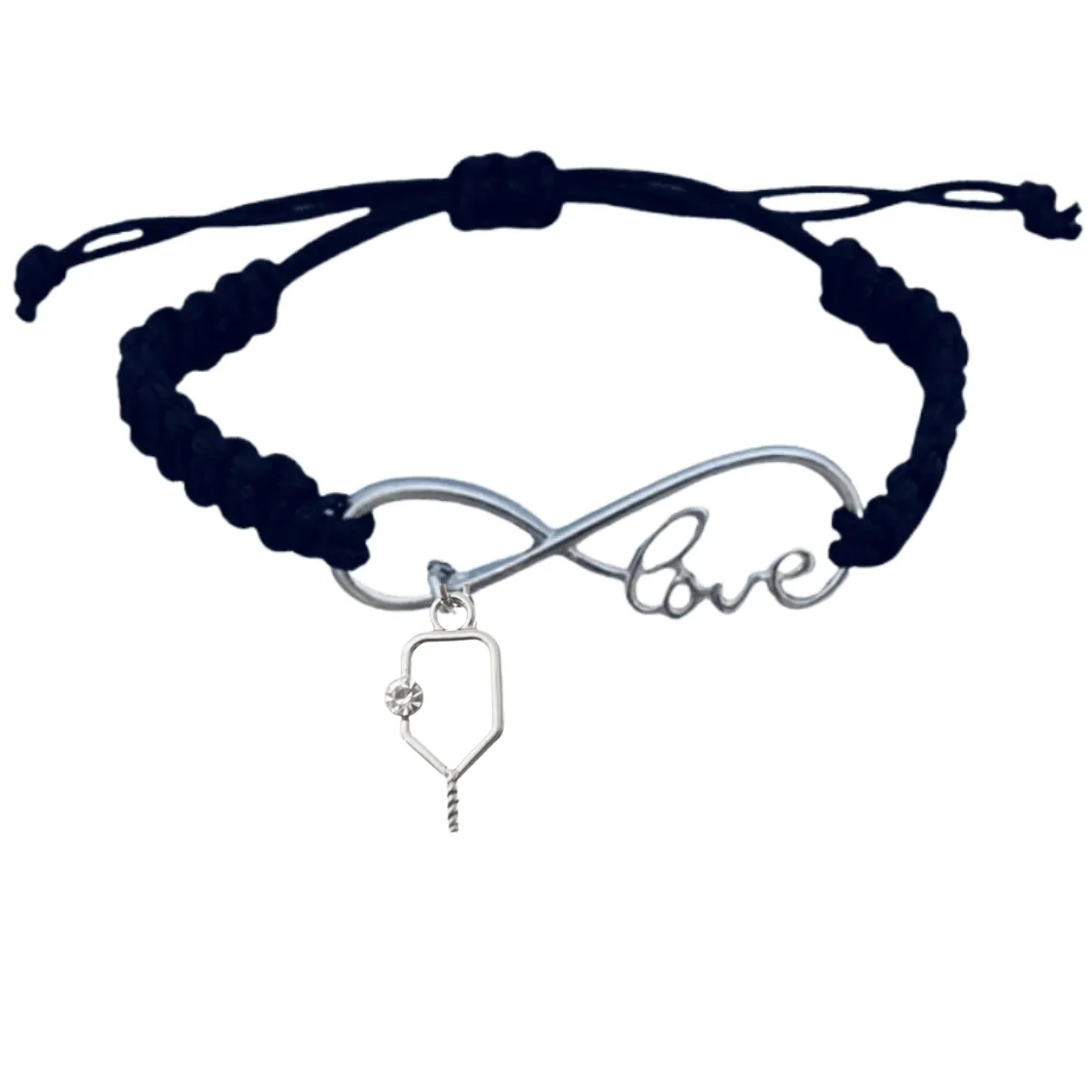 Pickleball Love Infinity Rope Bracelet