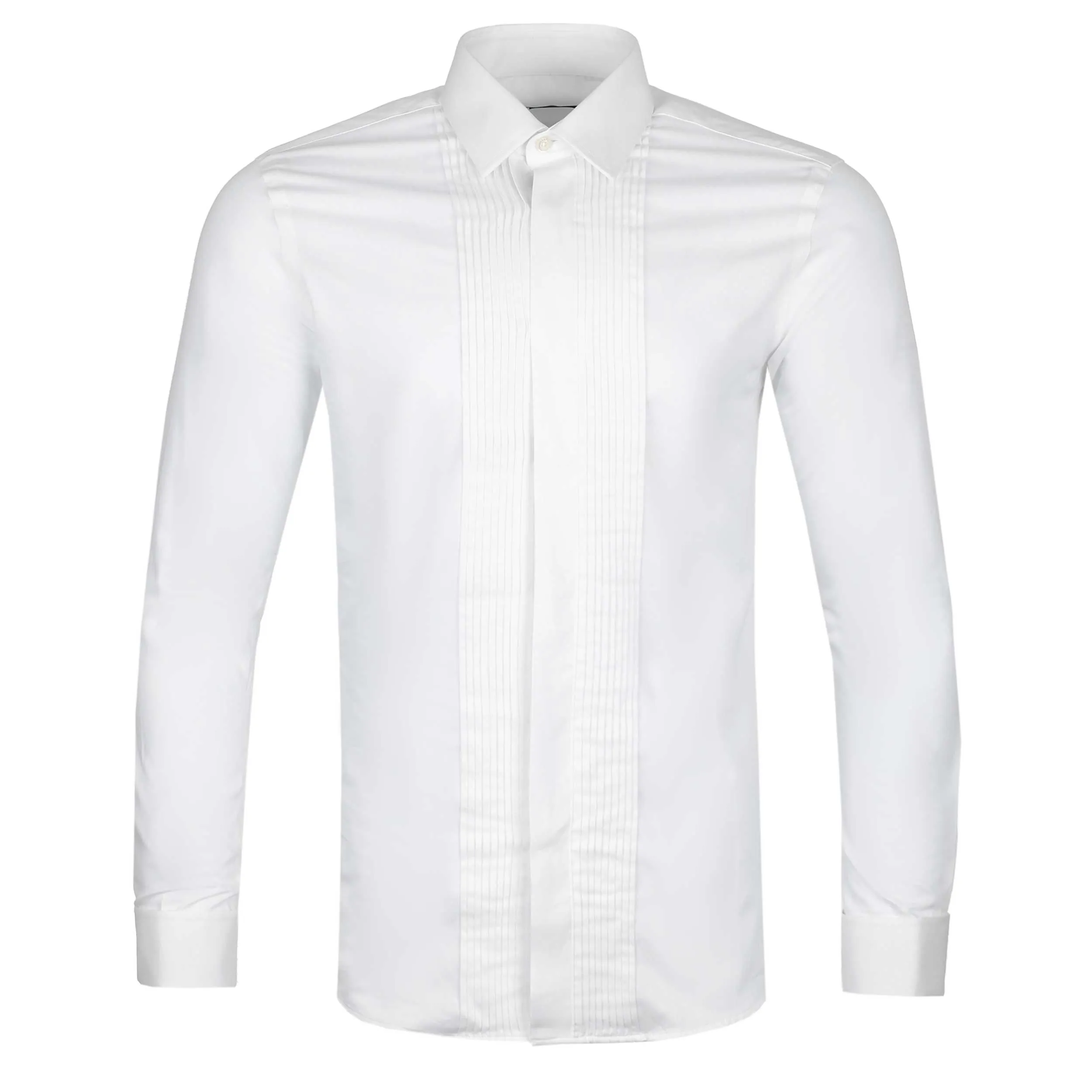 Remus Ashton Dinner Shirt in White