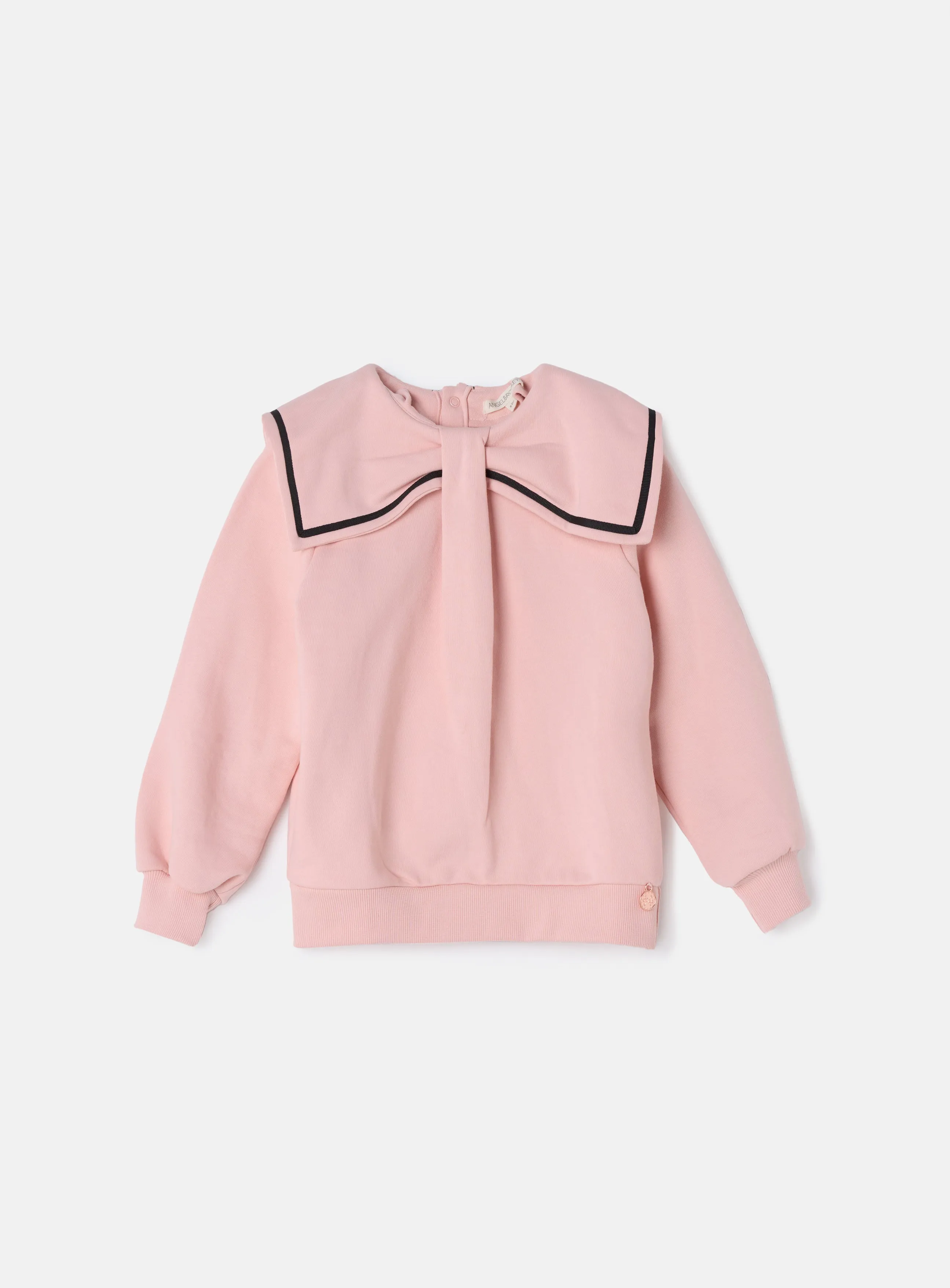 Ruthie Pink Collar Sweatshirt