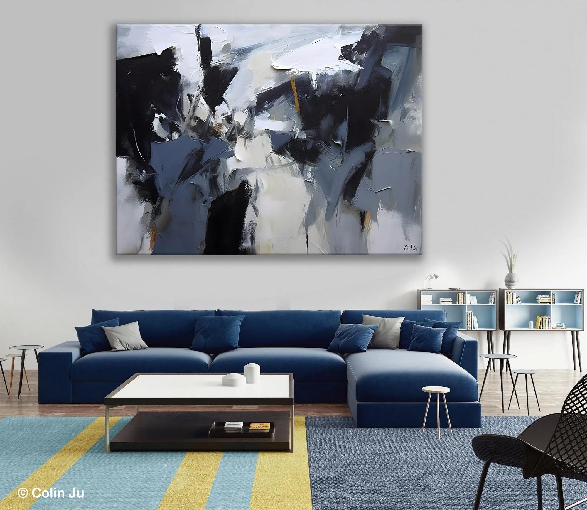 Simple Canvas Art, Contemporary Painting on Canvas, Extra Large Wall Art Paintings, Original Canvas Art for sale, Simple Abstract Paintings