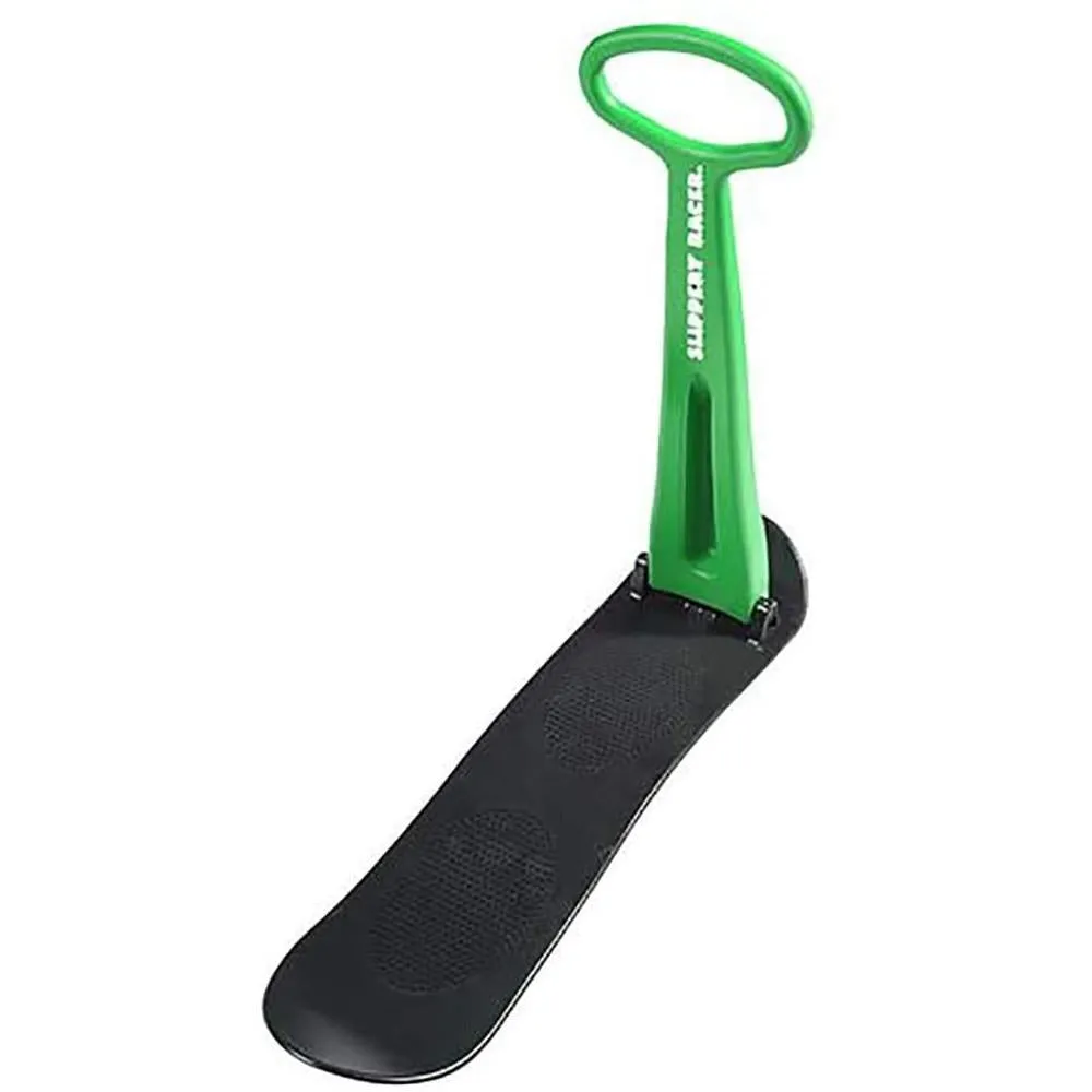 Slippery Racer Downhill Ski Scooter Snow Sled - Green