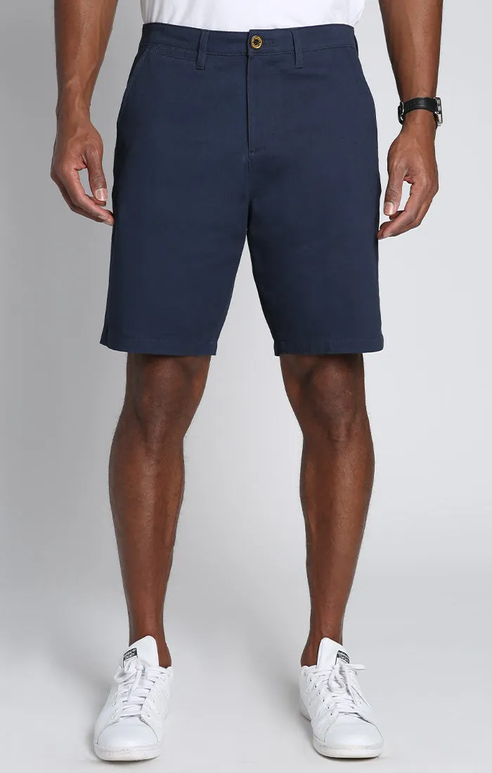 Stretch Sateen Chino Short