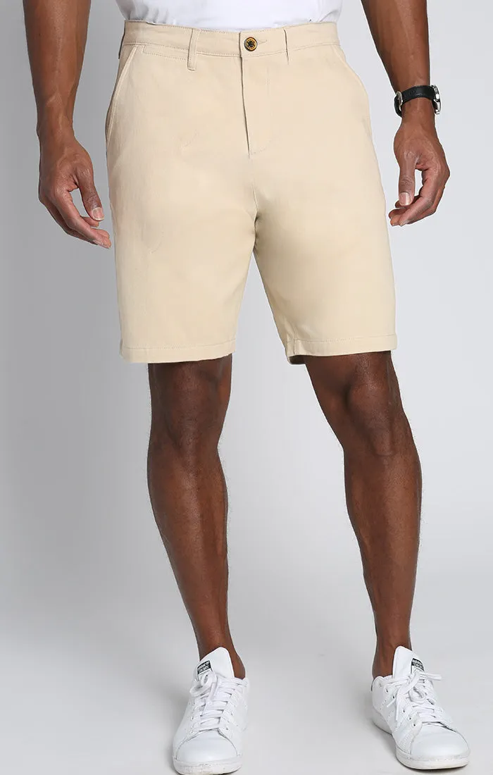 Stretch Sateen Chino Short