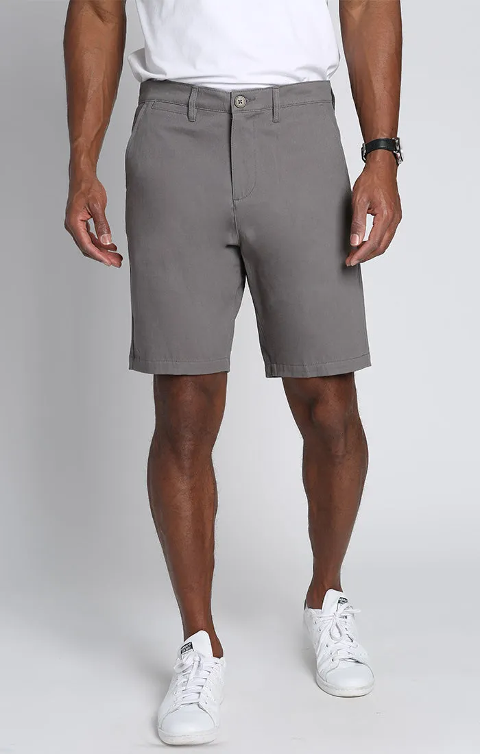 Stretch Sateen Chino Short