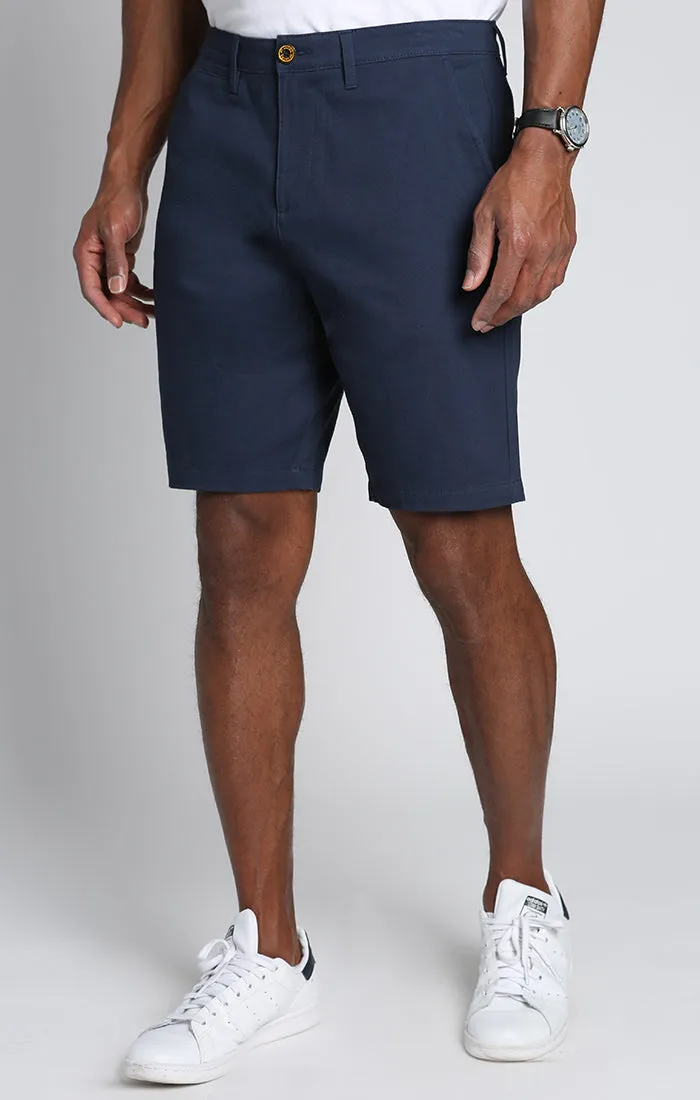 Stretch Sateen Chino Short