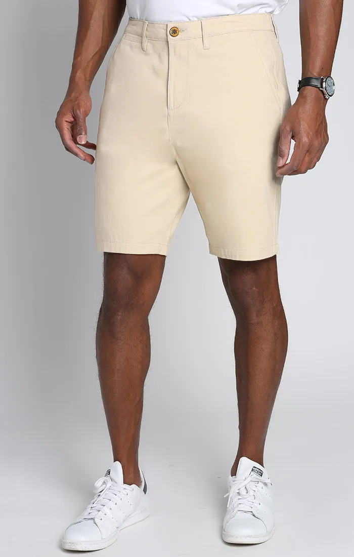 Stretch Sateen Chino Short